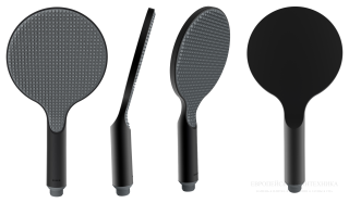 Душевая лейка Bossini Apice B00900.073 чёрный матовый